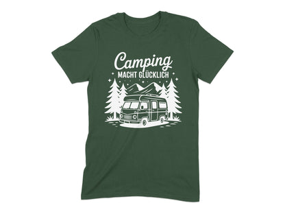 Camping Macht Glücklich Graphic Tee