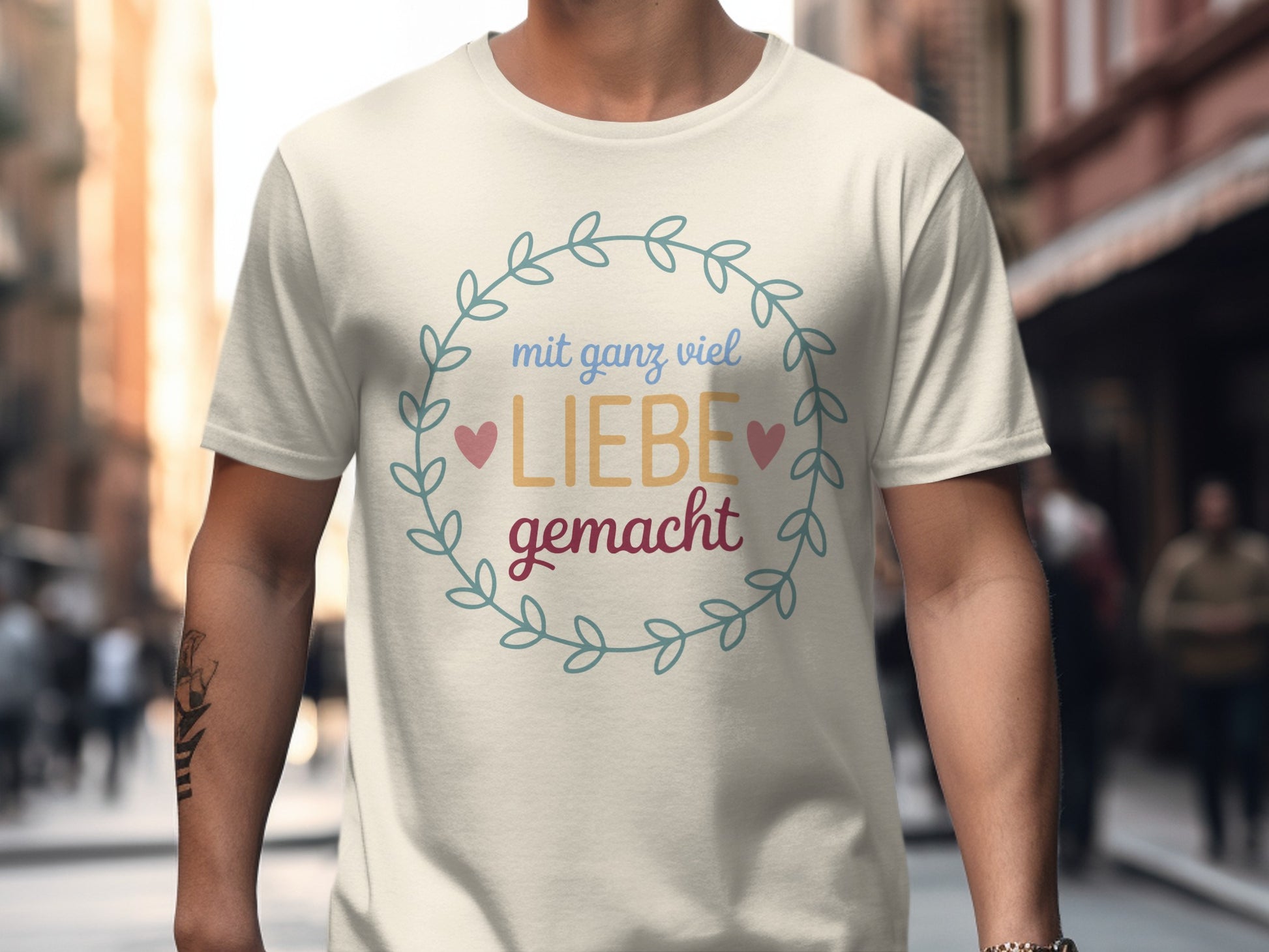 Mit Ganz Viel Liebe Gemacht T-Shirt