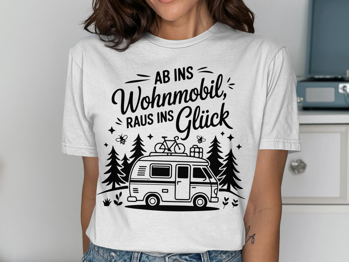 Ab Ins Wohnmobil Raus Ins Glück Graphic T-Shirt