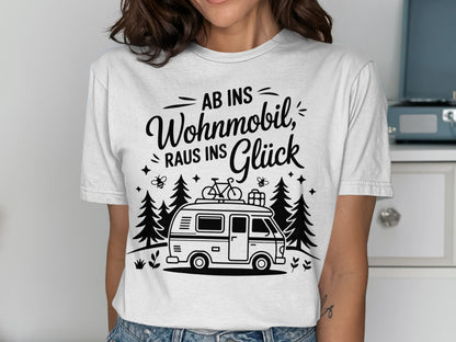 Ab Ins Wohnmobil Raus Ins Glück Graphic T-Shirt