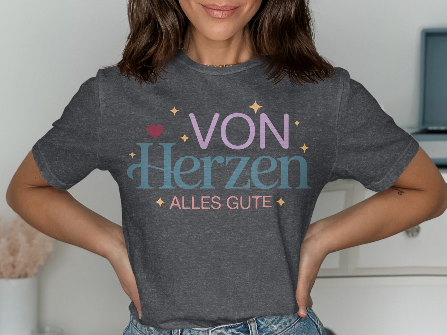 Von Herzen Alles Gute Graphic T-Shirt Product