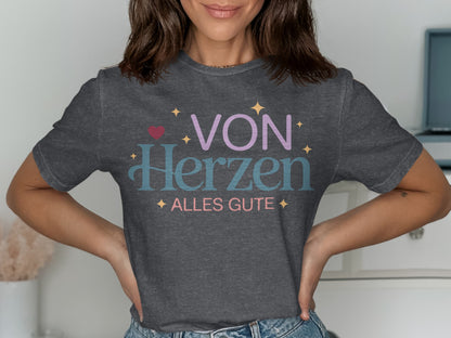 Von Herzen Alles Gute Graphic T-Shirt Product