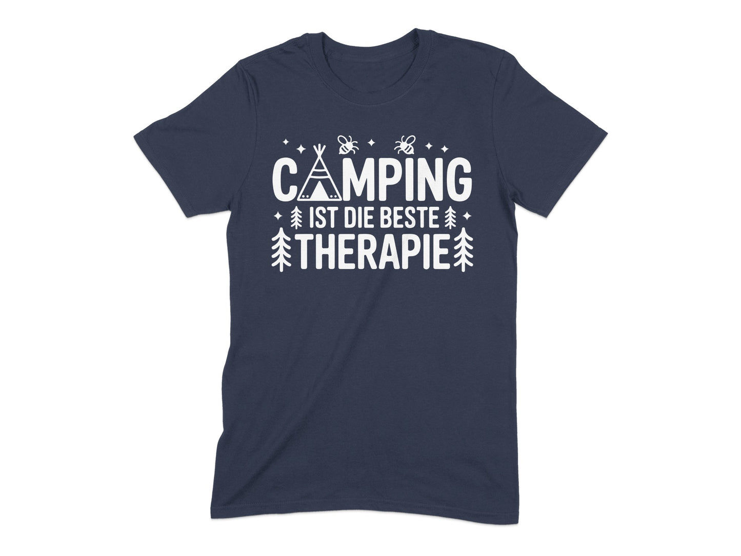 Camping ist die beste Therapie T-Shirt