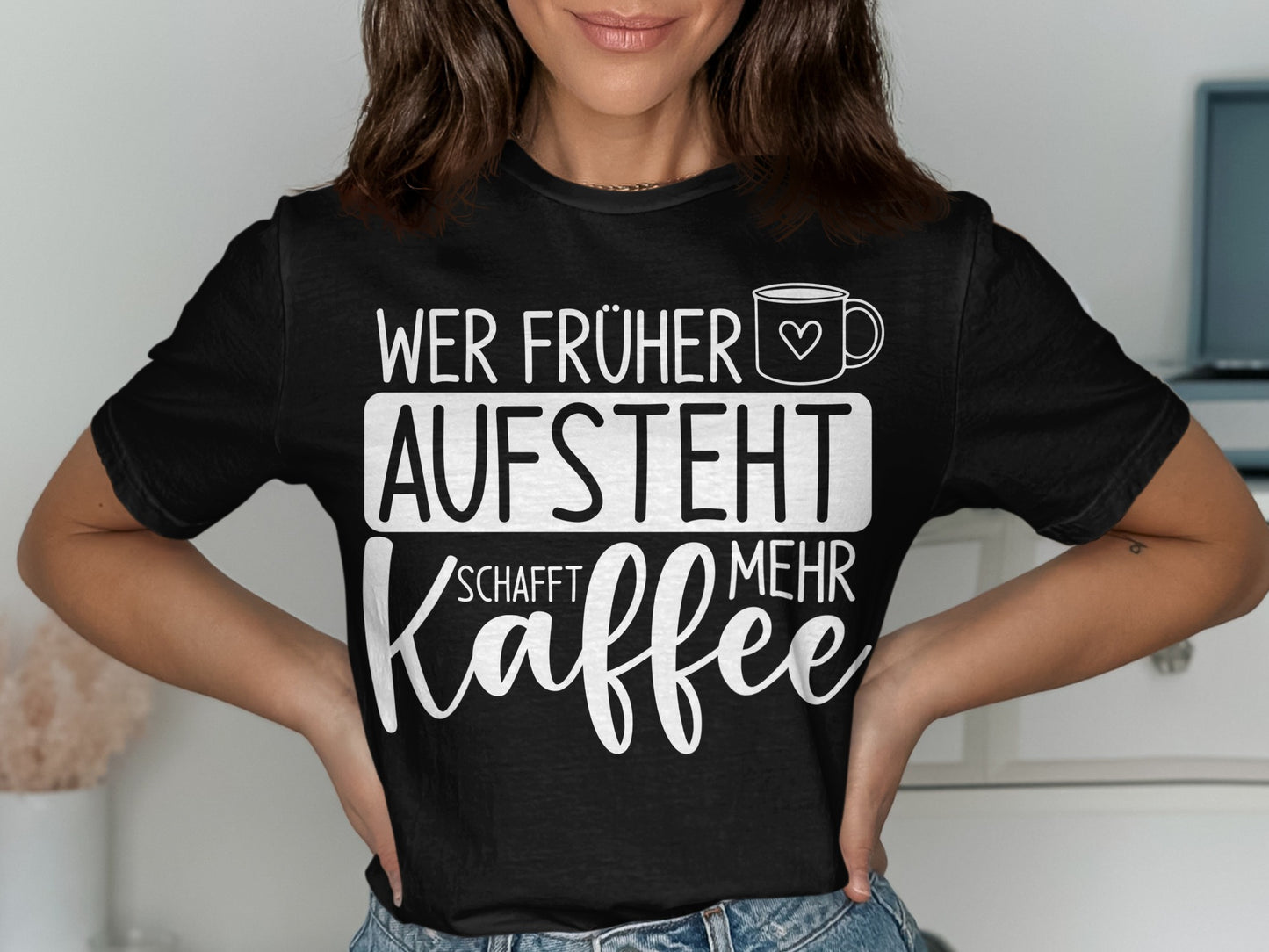 Wer früher aufsteht schafft mehr Kaffee product