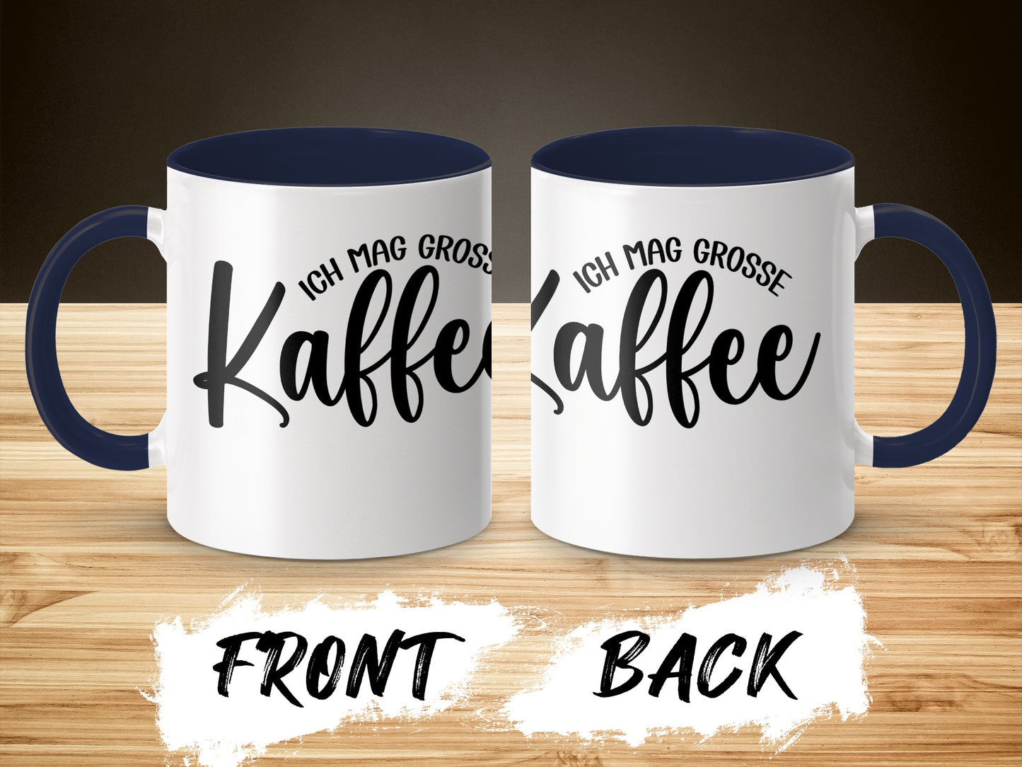 Ich Mag Grosse Kaffee Mug for Coffee Lovers