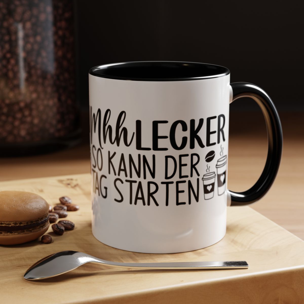 Mhh Lecker So Kann Der Tag Starten Mug