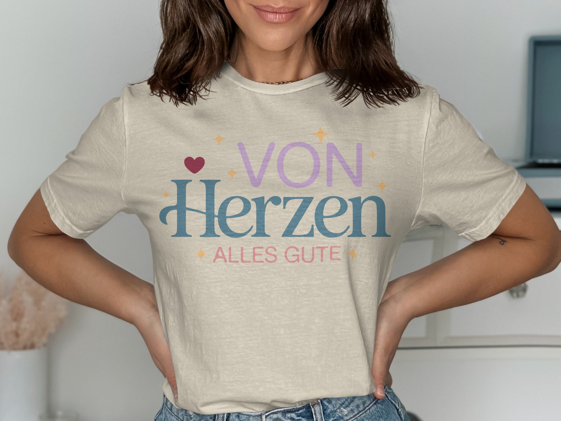 Von Herzen Alles Gute Graphic T-Shirt Product