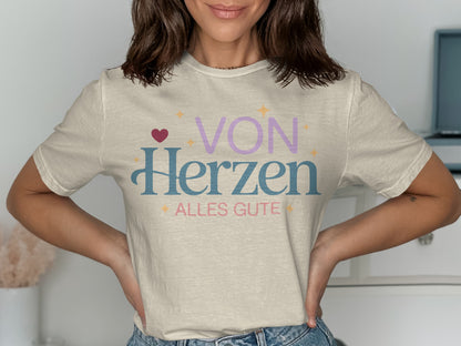 Von Herzen Alles Gute Graphic T-Shirt Product