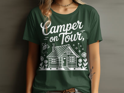 Camper on Tour House Graphic T-Shirt