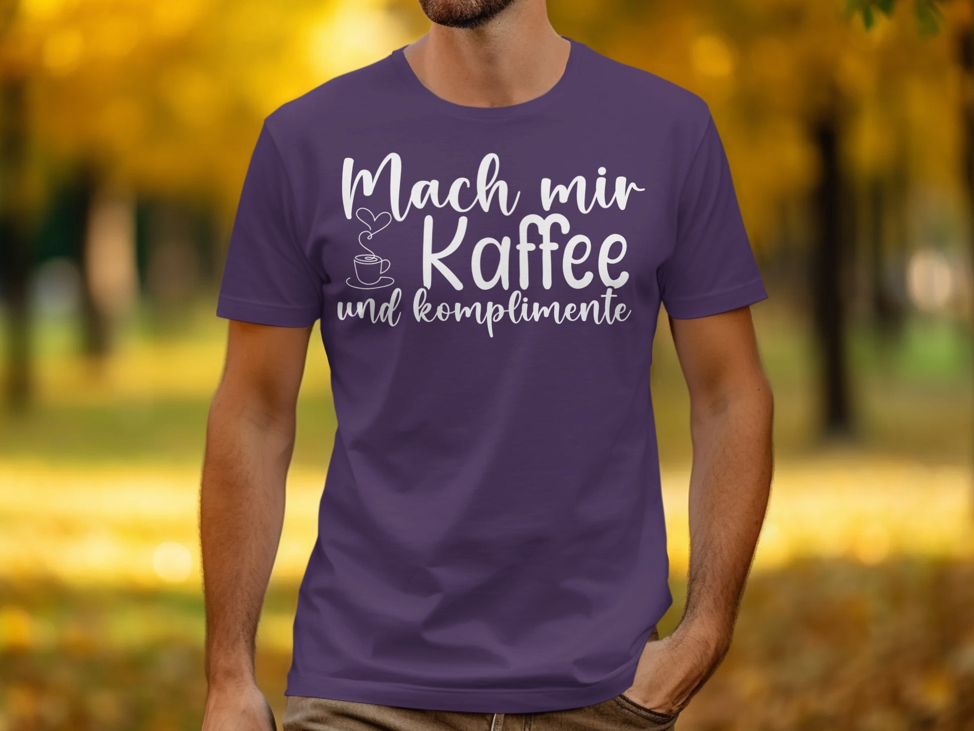 Mach mir Kaffee und Komplimente T-Shirt
