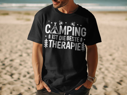 Camping Ist Die Beste Therapie T-Shirt