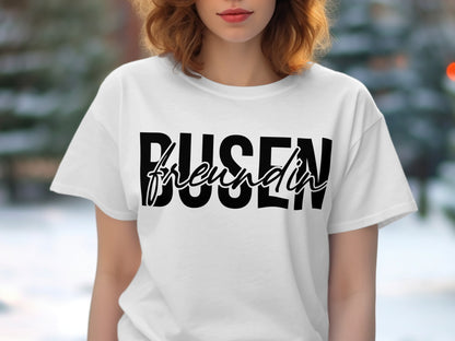 Busenfreundin bold graphic t-shirt product