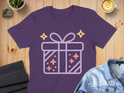 Stylish Graphic Gift Design T-Shirt for Casual Wear