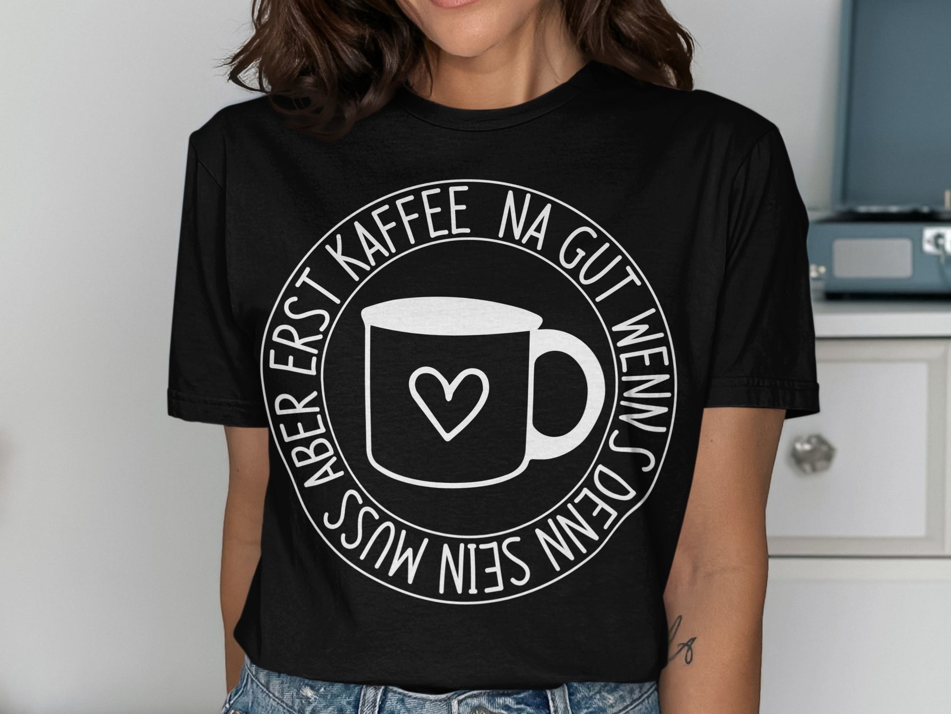 Funny Graphic Coffee Mug Quote T-Shirt