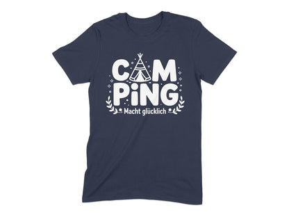 Camping Macht Glücklich Printed T-Shirt