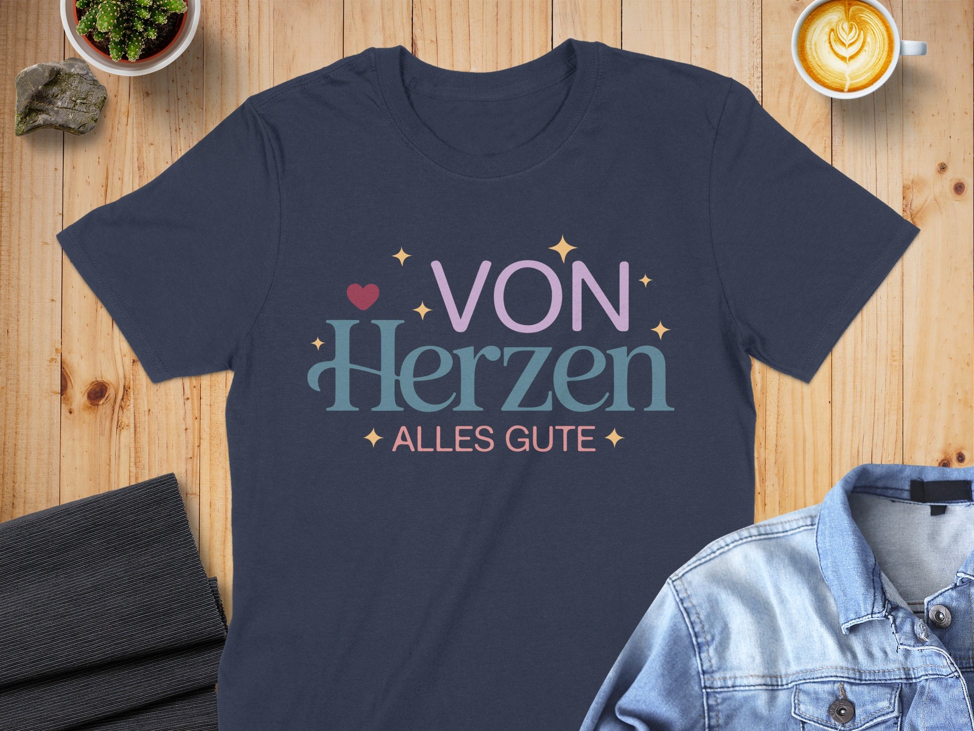 Von Herzen Alles Gute Graphic T-shirt