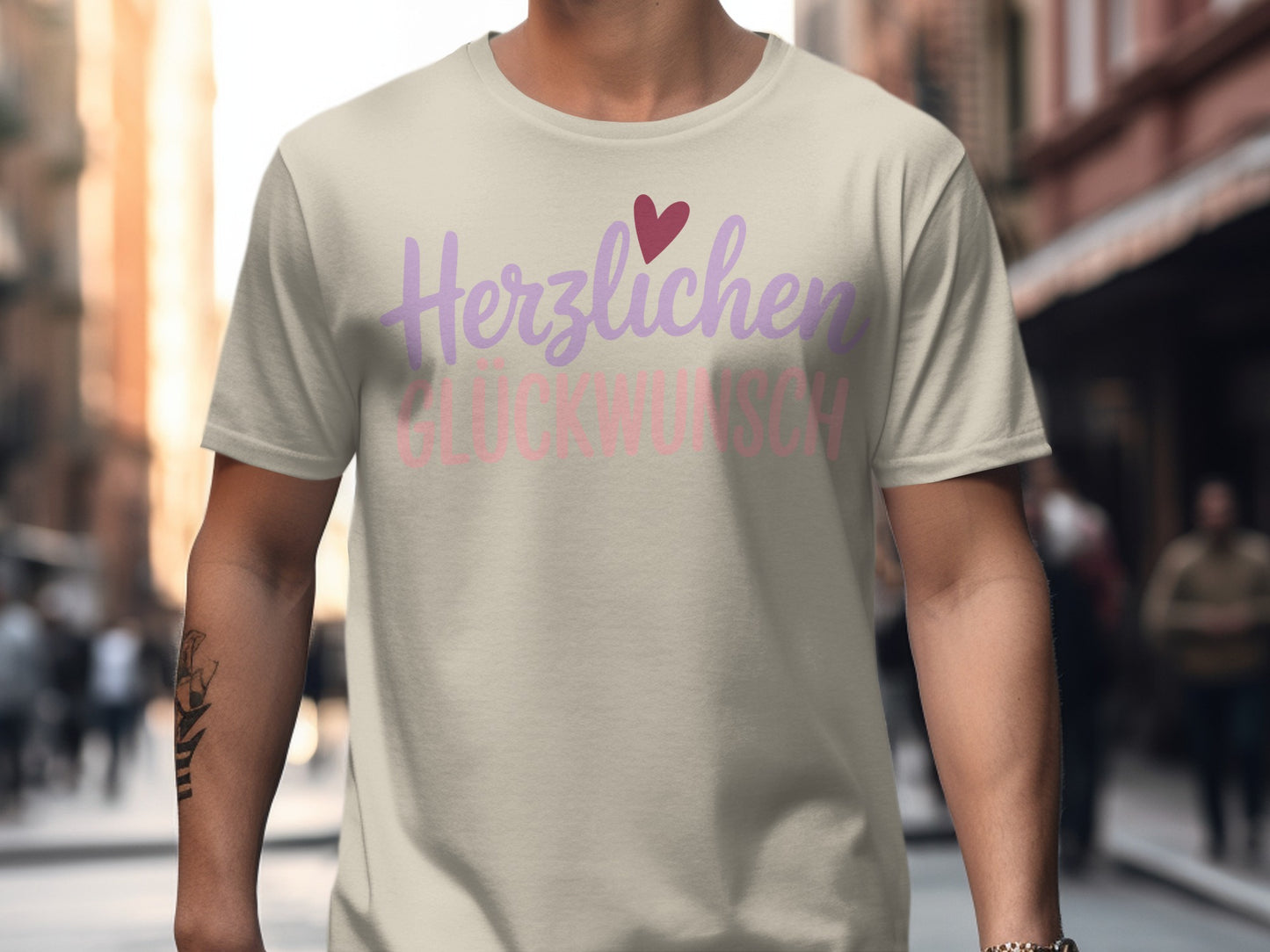 Herzlichen Glückwunsch T-shirt