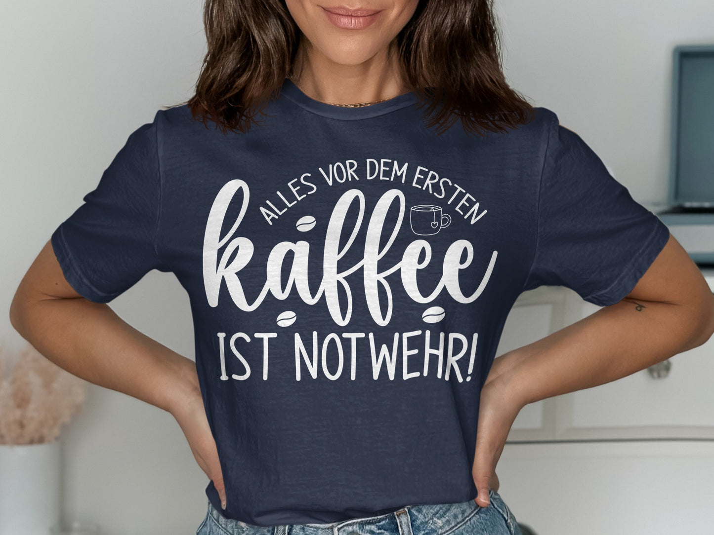 Alles Vor Dem Ersten Kaffee Ist Notwehr Shirt