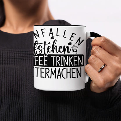 Unfallen Aufstehen Fee Trinken Tetermachen Product