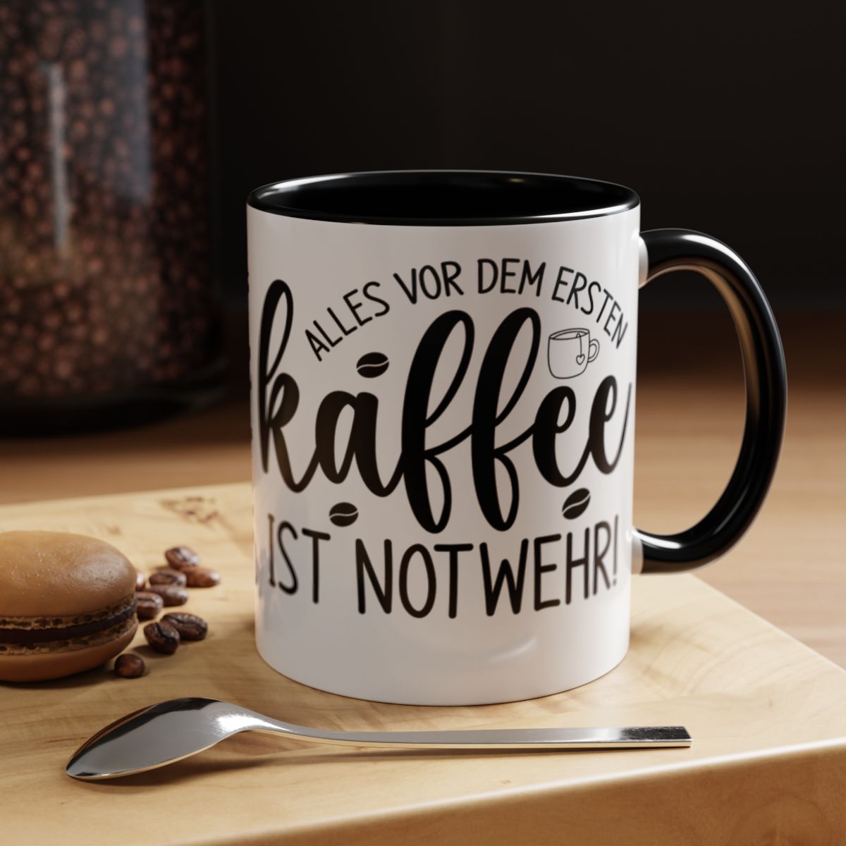 Alles vor dem ersten Kaffee ist Notwehr mug