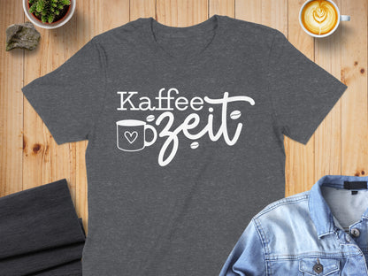 Kaffee Zeit Graphic Tee Casual Wear