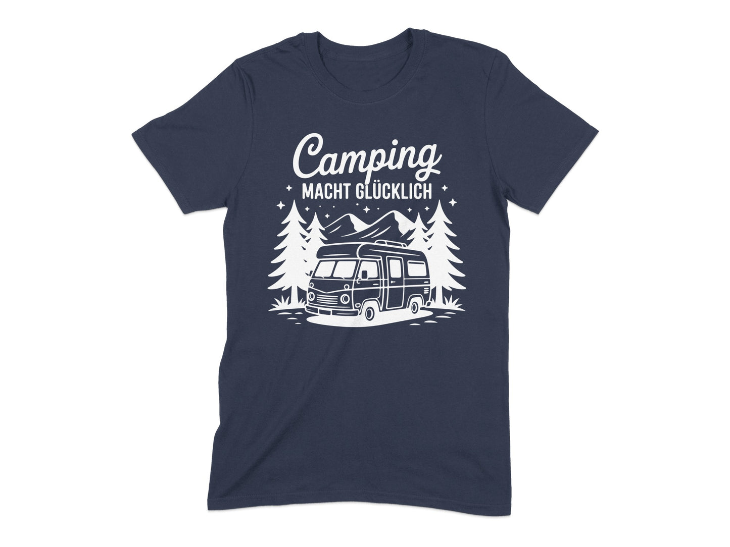 Camping Macht Glucklich Van Design Shirt