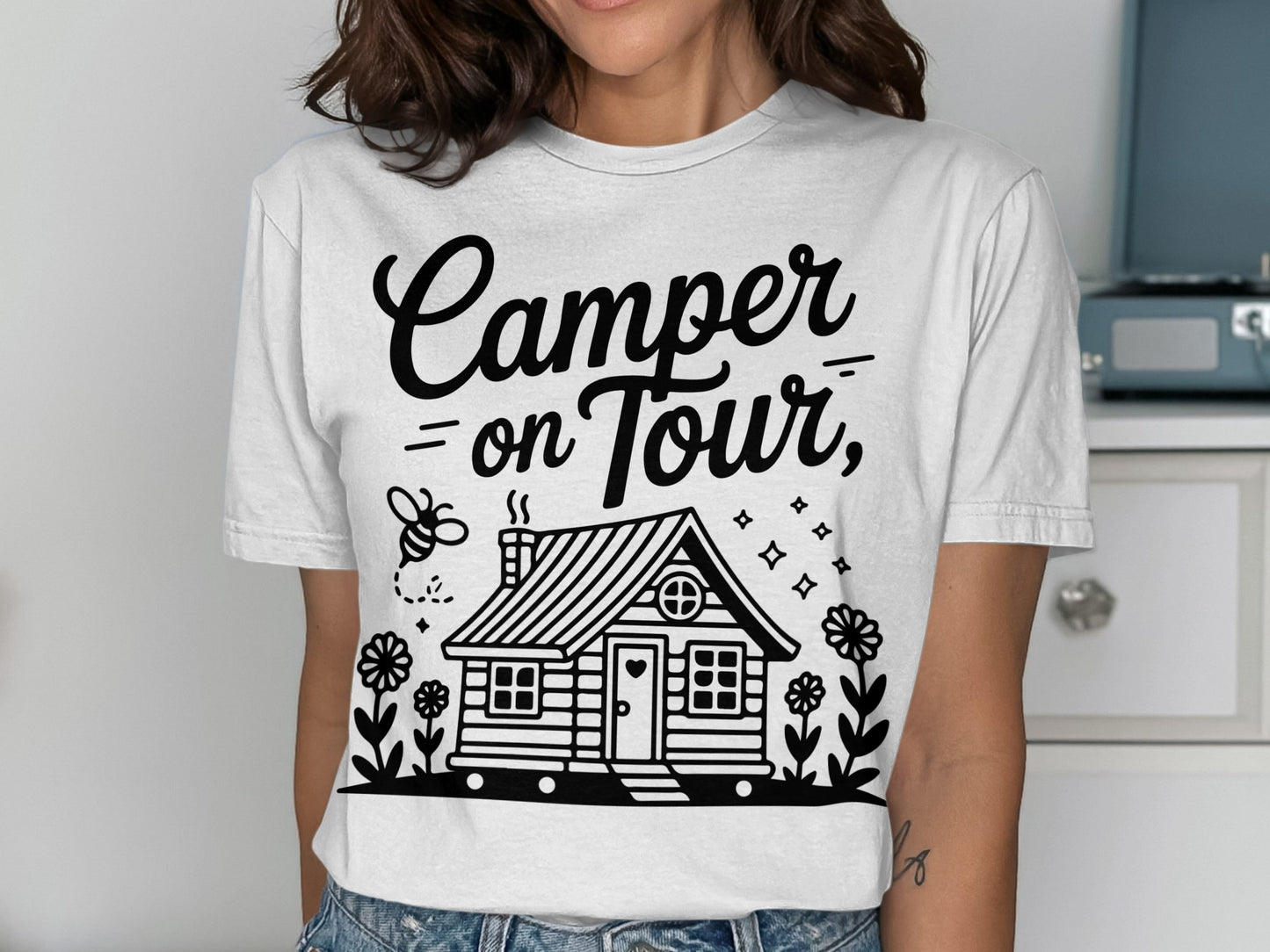 Camper on Tour Shirt Perfect for Camping Lovers