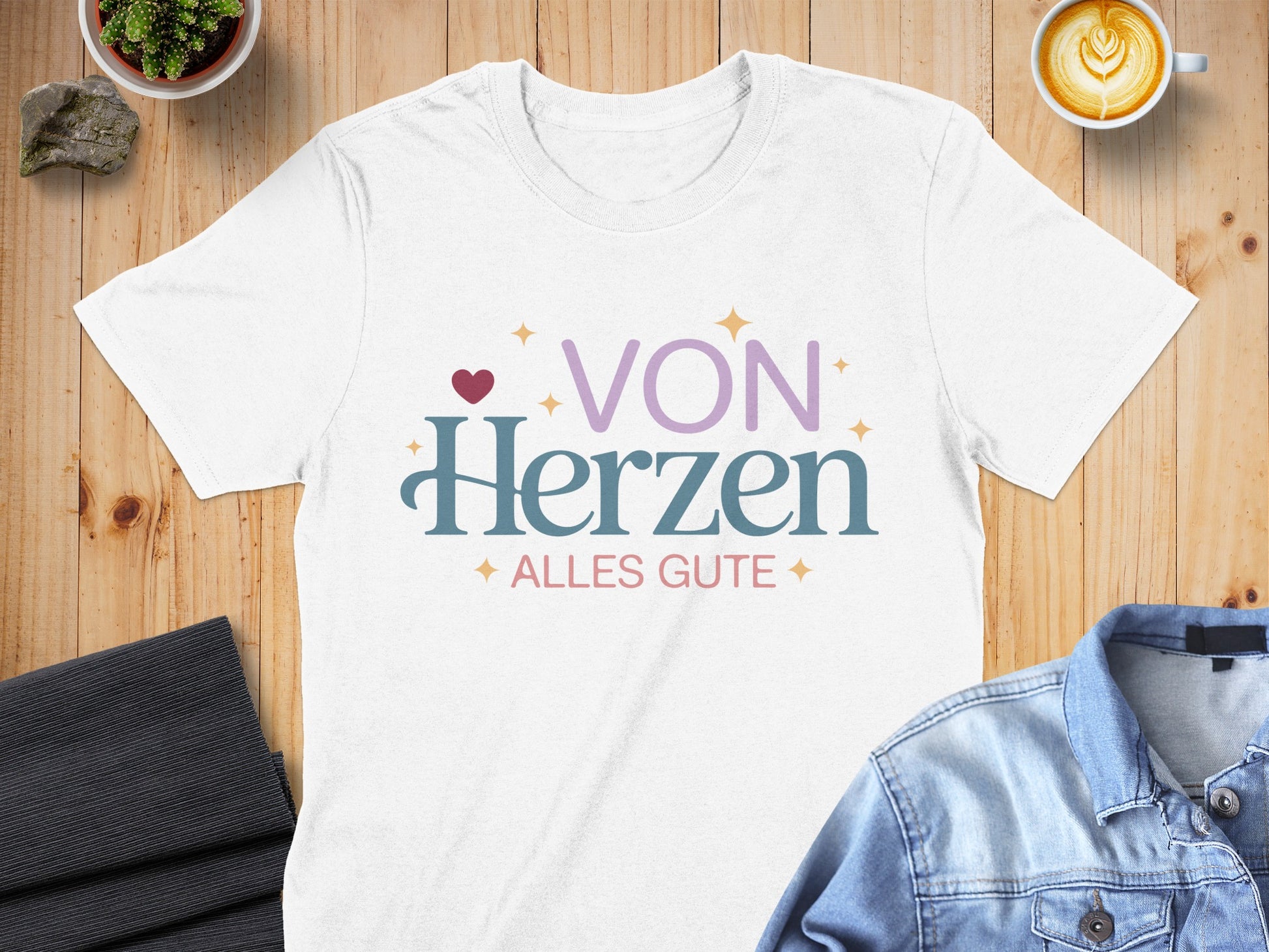Von Herzen Alles Gute Graphic Tee Product