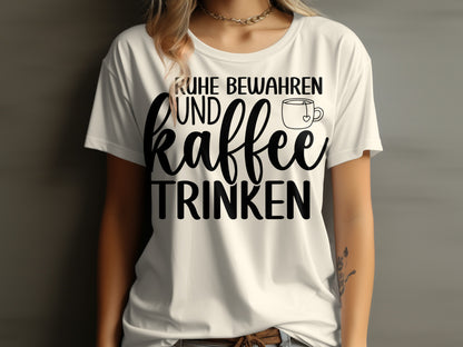 Keep Calm and Drink Coffee T-Shirt