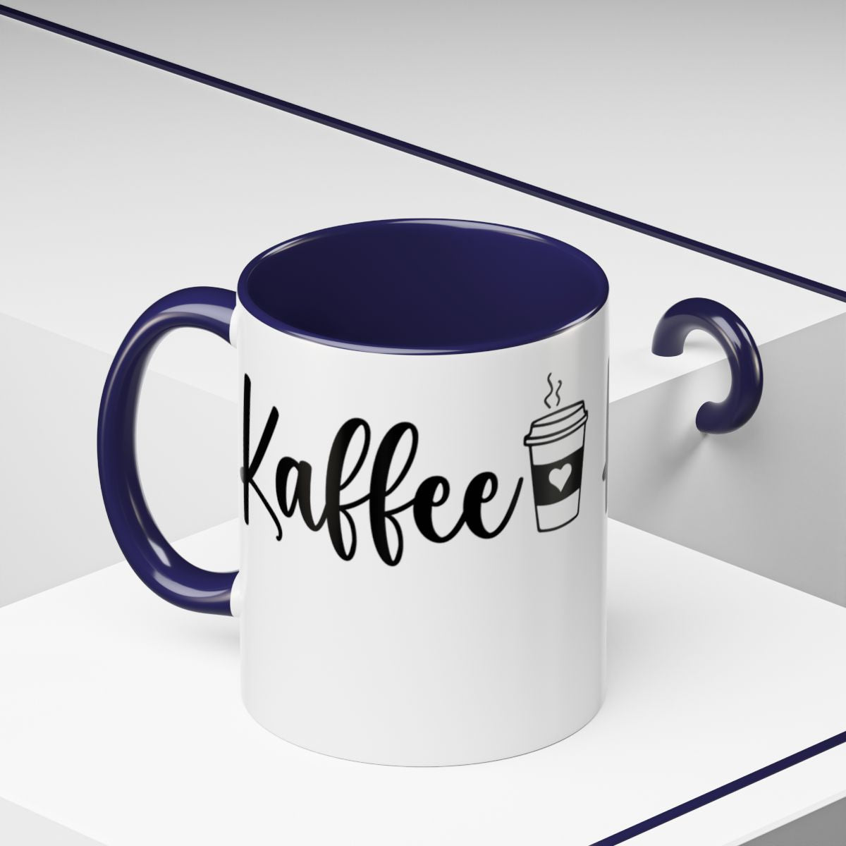 Kaffee Mug with Stylish Cup Design Trendy Coffee Product