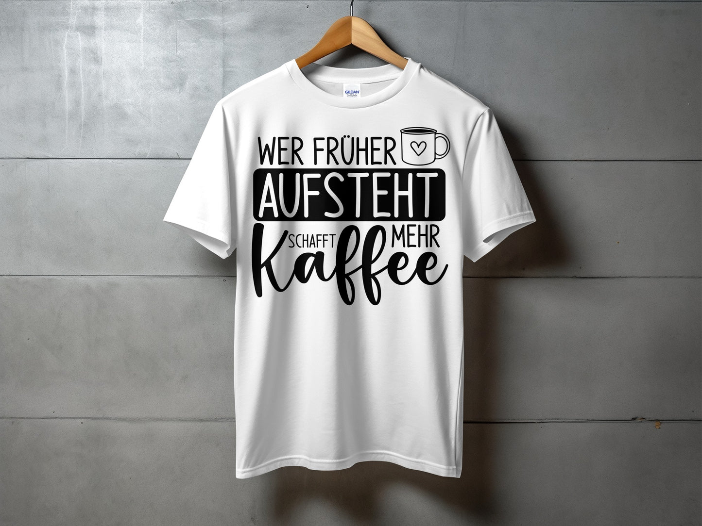 Wer früher aufsteht schafft mehr Kaffee product