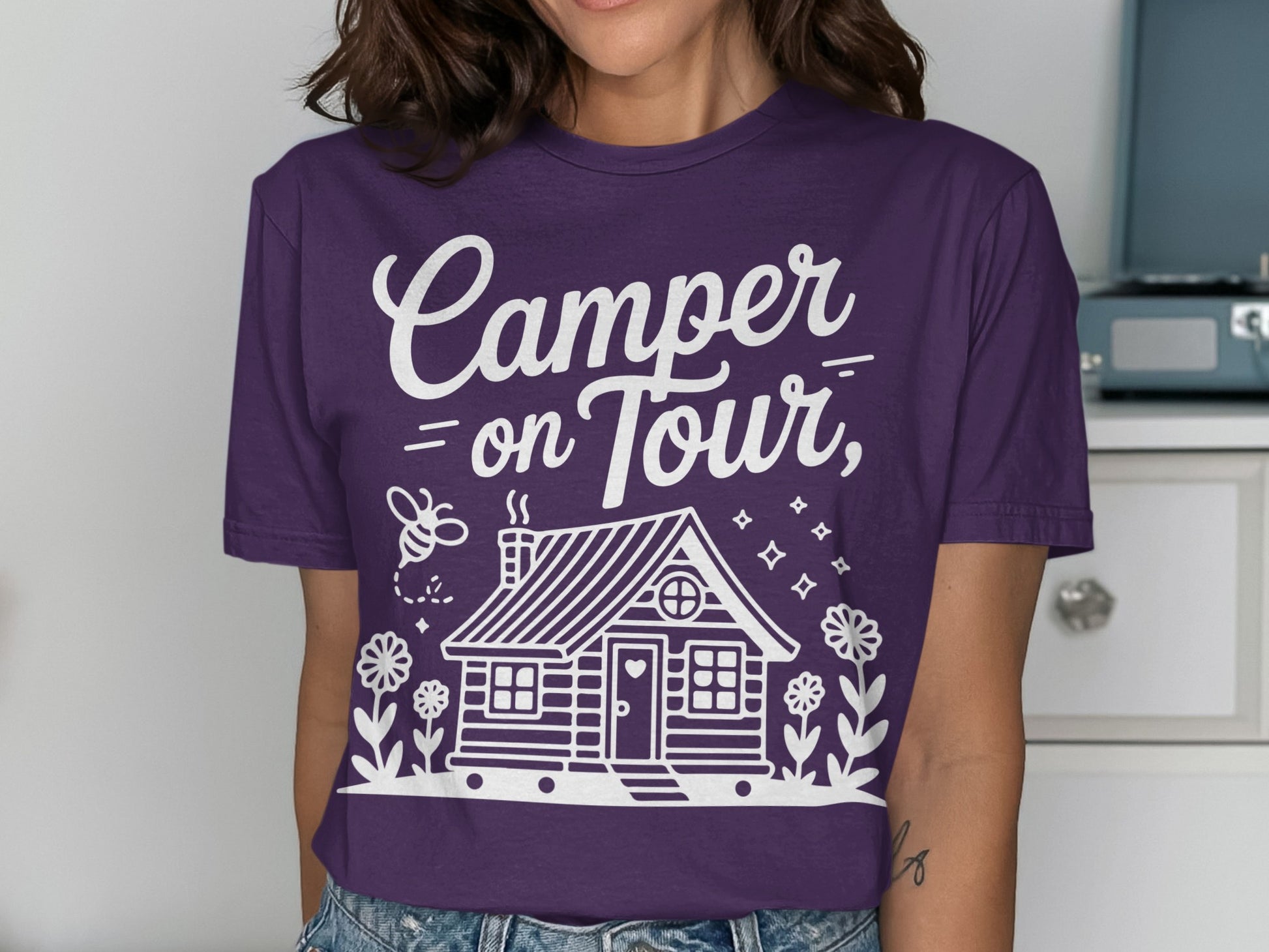 Camper on Tour Graphic T-Shirt camper product