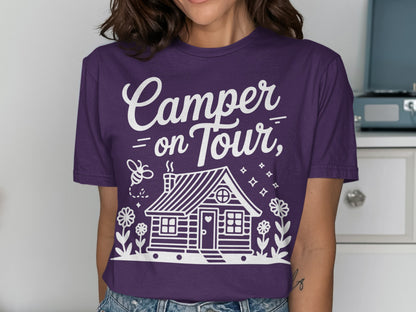 Camper on Tour Graphic T-Shirt camper product