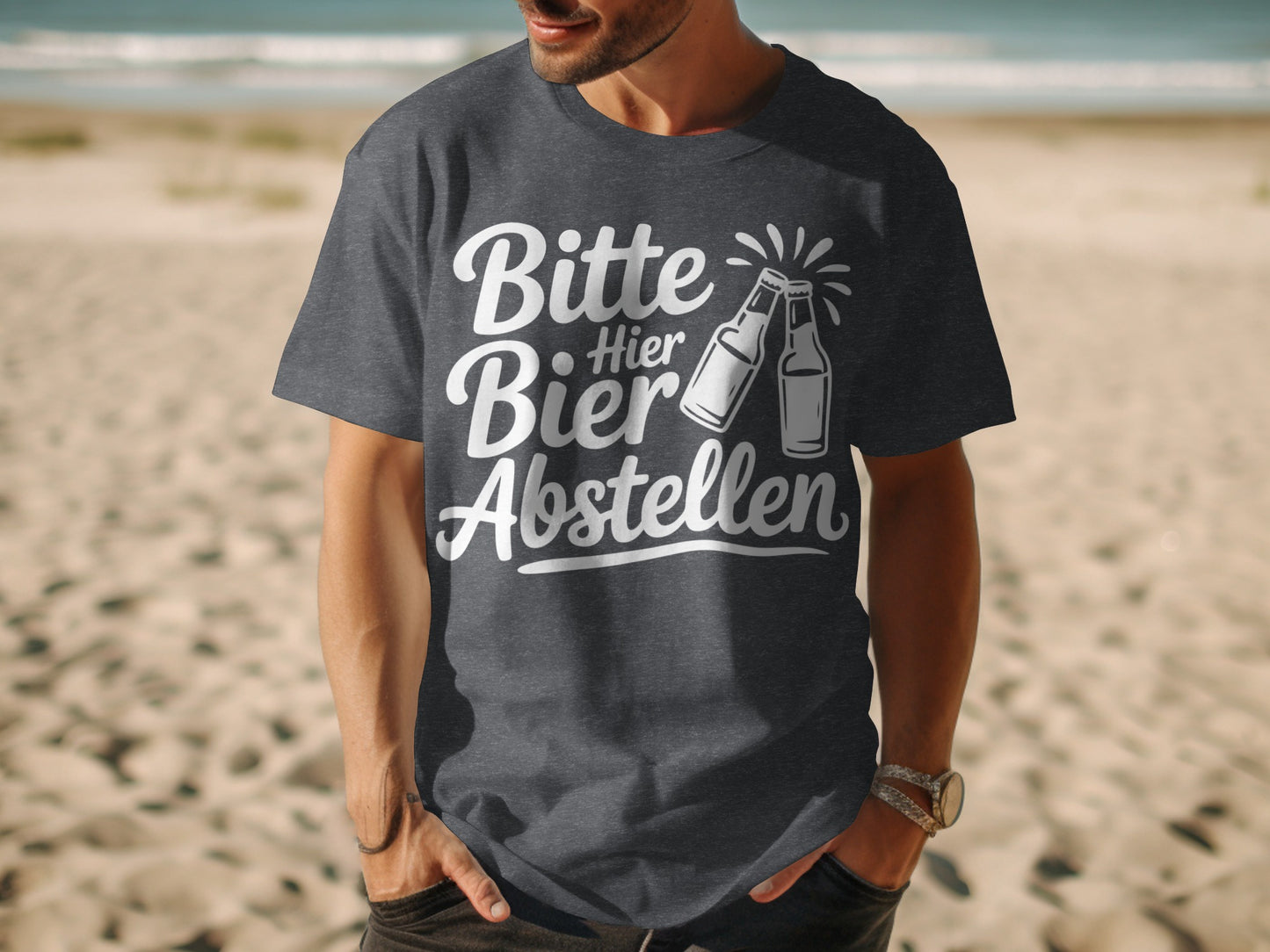 Bitte Hier Bier Abstellen Graphic Tee