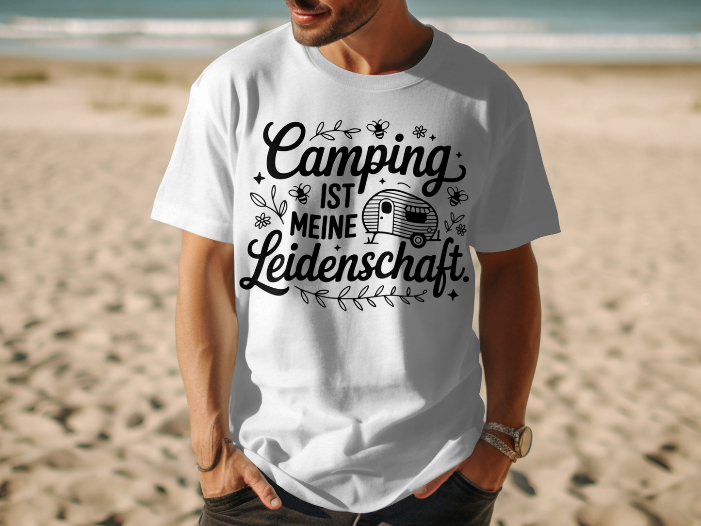 Camping Ist Meine Leidenschaft T-shirt