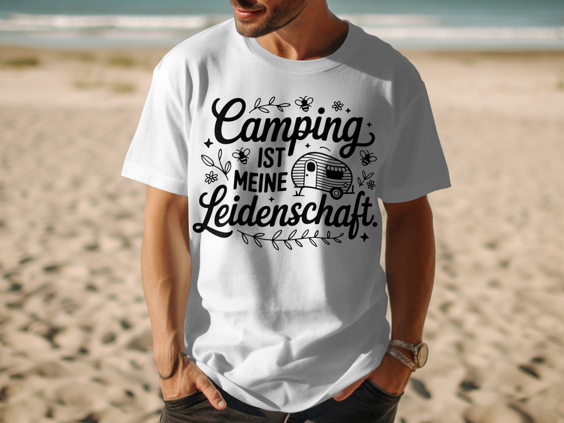 Camping Ist Meine Leidenschaft T-shirt