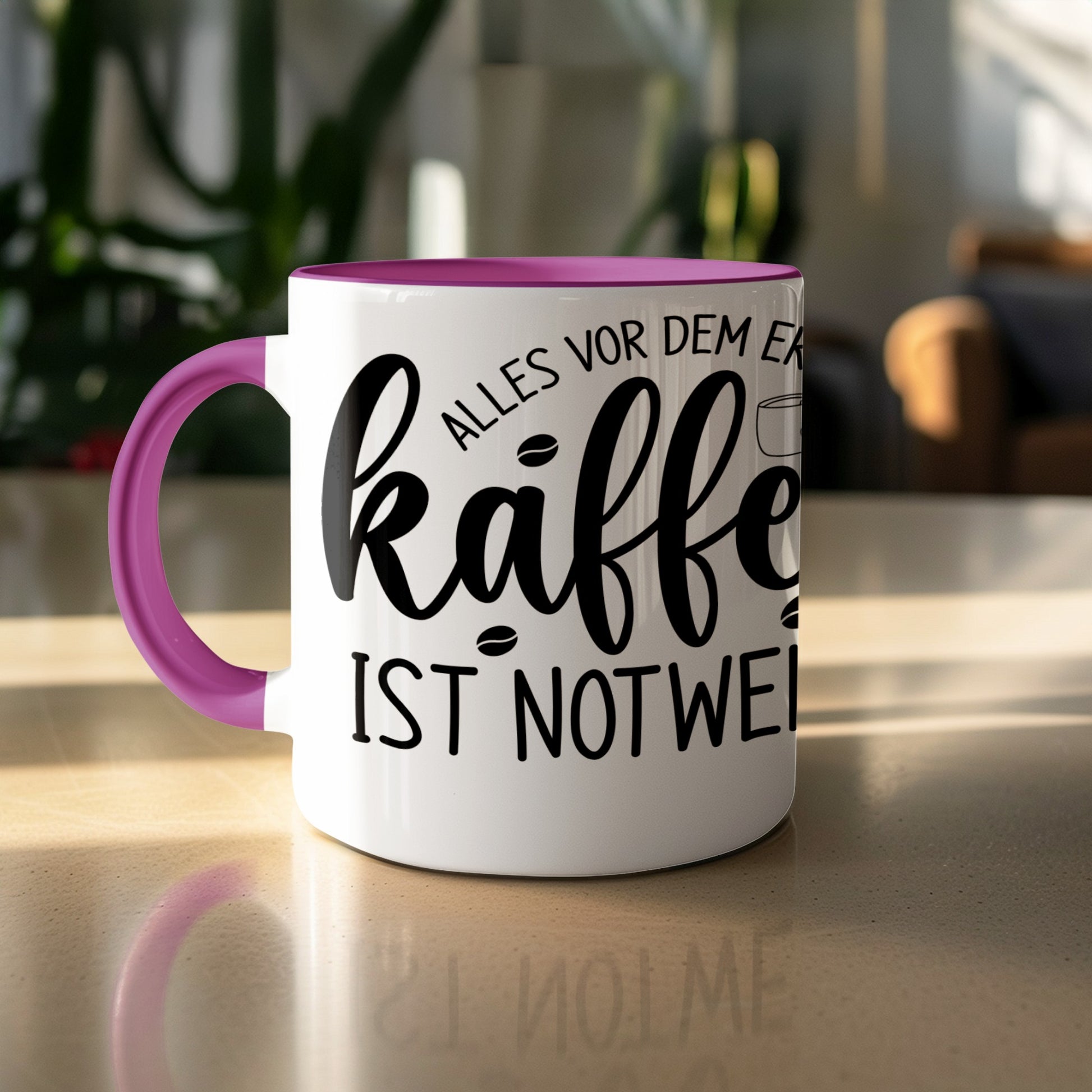 Alles Vor Dem Kaffee Ist Notwendig Mug