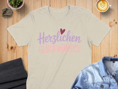 Herzlichen Glückwunsch T-Shirt
