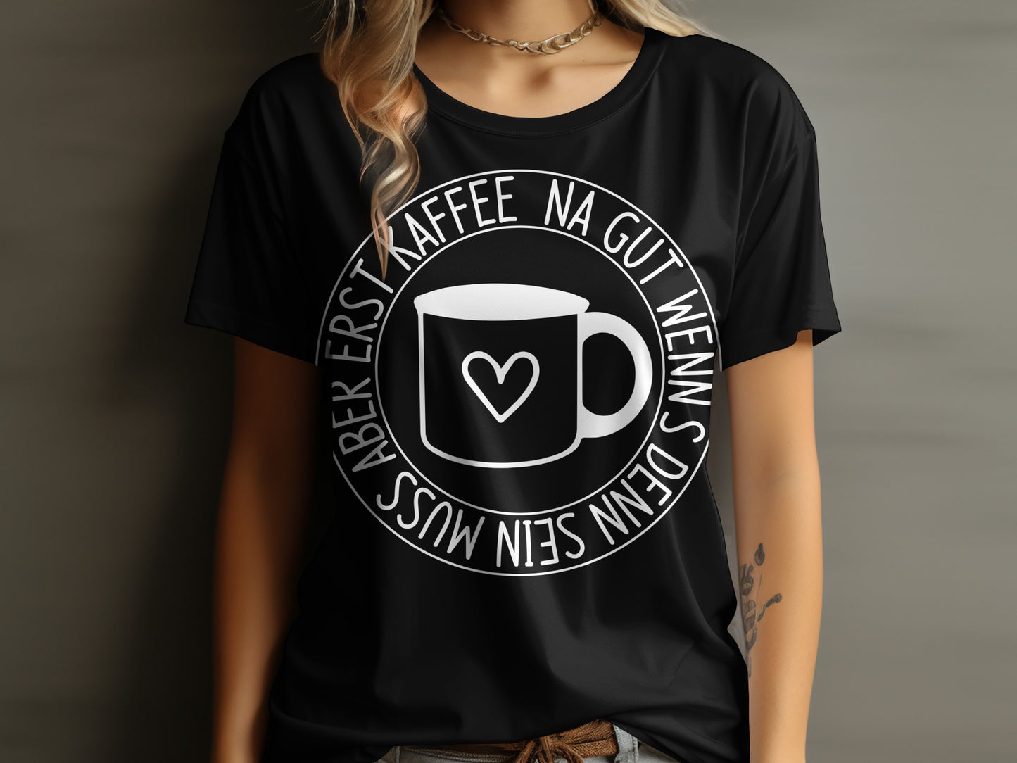 Funny German Coffee Quotes Unisex Shirt Product