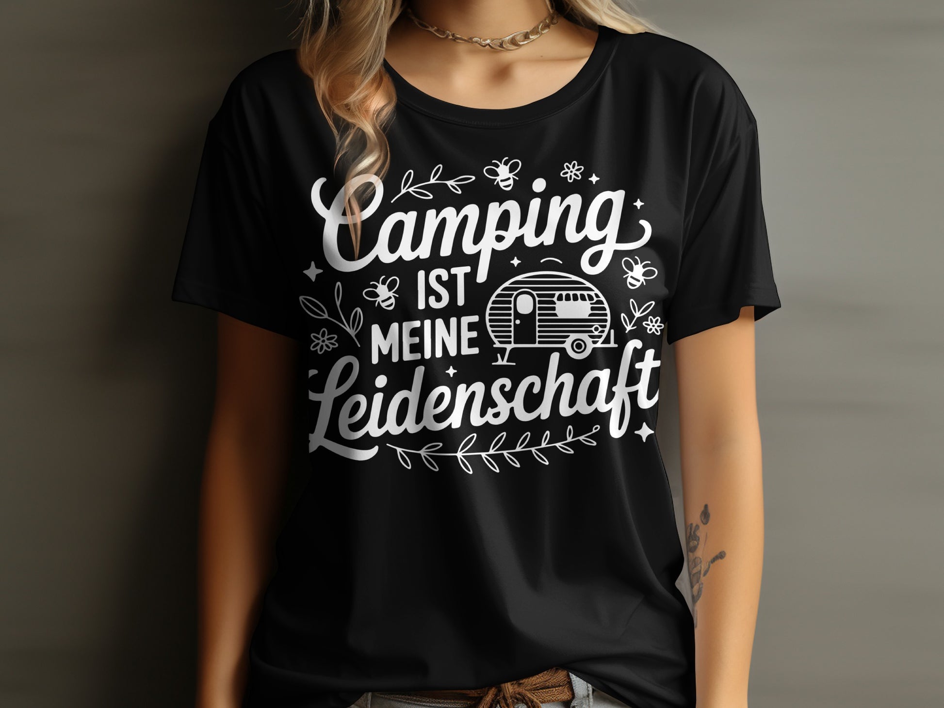 Camping Ist Meine Leidenschaft Outdoor T-Shirt