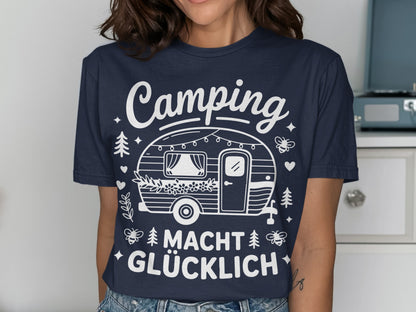 Camping Macht Glücklich Graphic T-Shirt