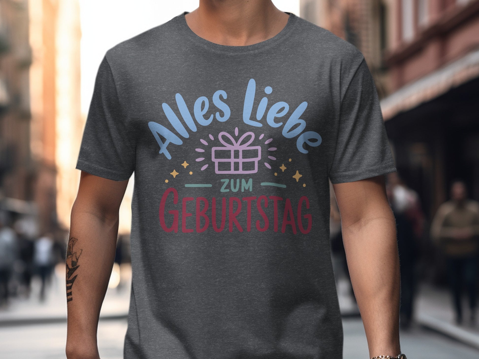 Alles Liebe zum Geburtstag festive t-shirt