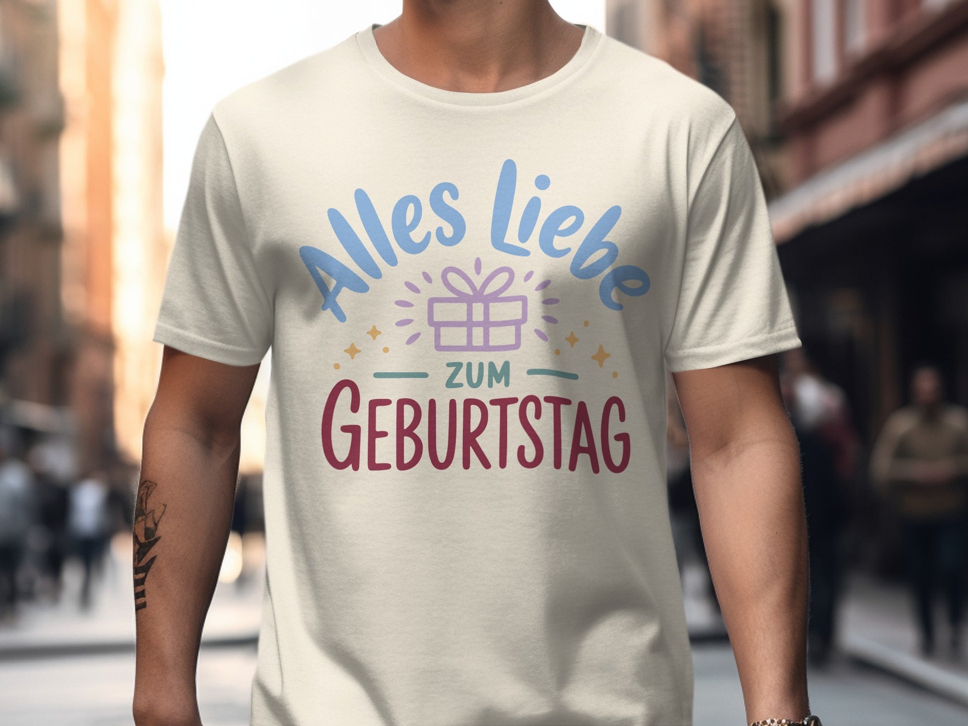 Alles Liebe Zum Geburtstag Graphic T-Shirt
