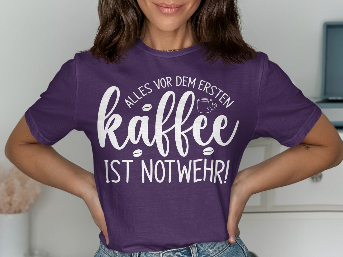 Alles Vor Dem Ersten Kaffee Ist Notwehr Shirt