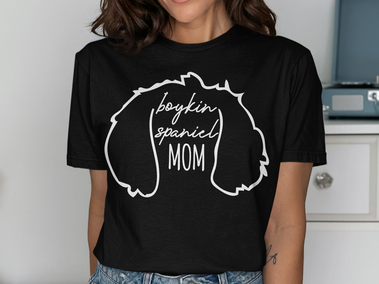 Boykin Spaniel Mom Graphic Women's T-Shirt