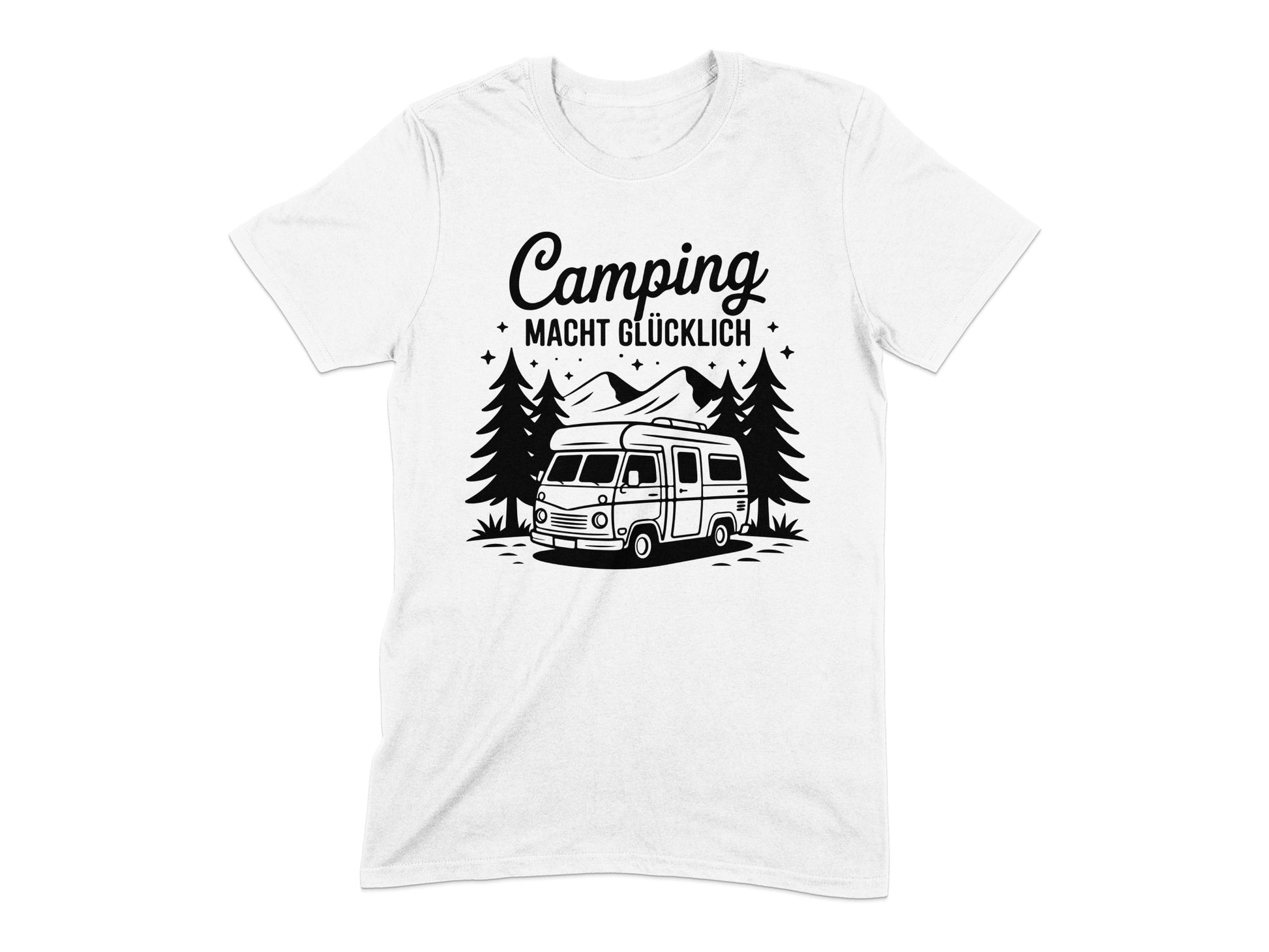 Camping Macht Glücklich Camper Van T-Shirt
