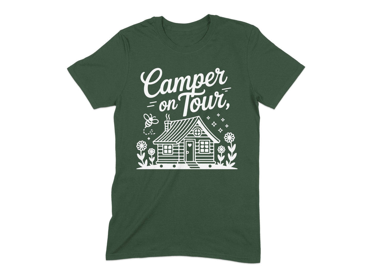 Camper on Tour Graphic T-shirt