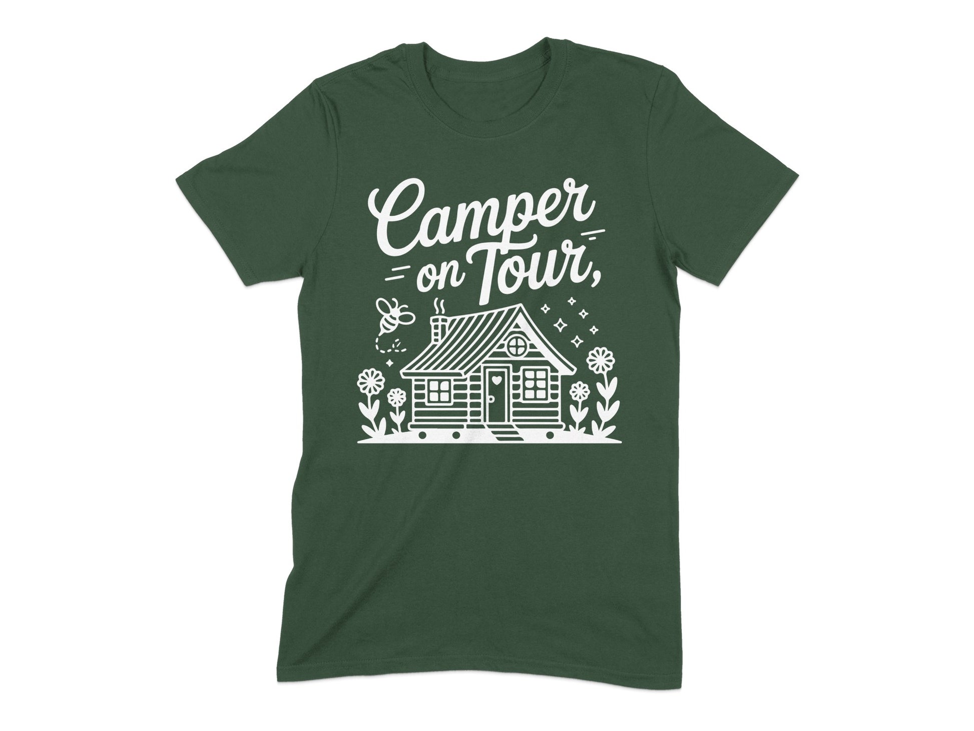 Camper on Tour Graphic T-shirt