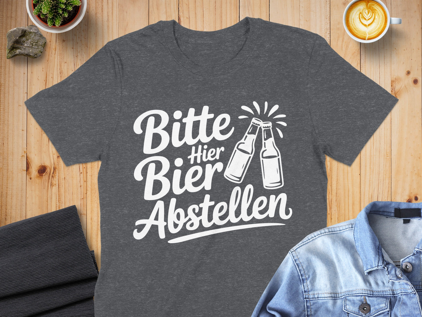 Bitte Hier Bier Abstellen T-shirt product