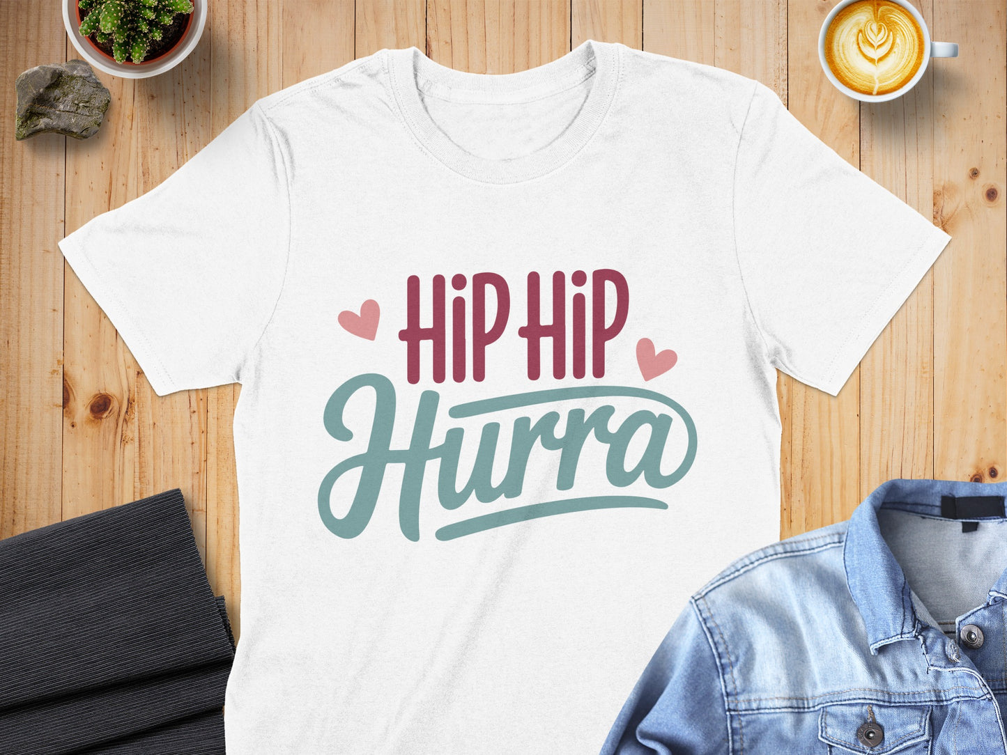 Hip Hip Hurra Graphic Design T-Shirt product